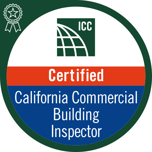 certified california commercial building inspector